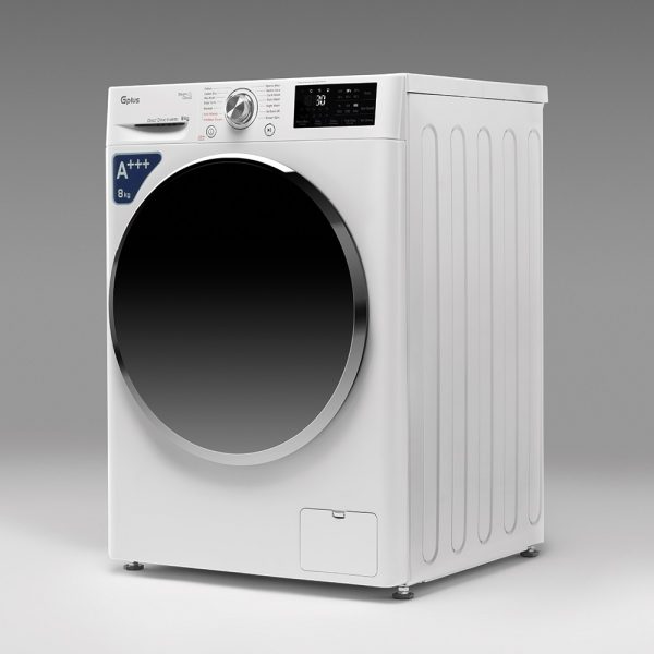ماشین لباسشویی جی پلاس 8 کیلویی مدل L880 سفید